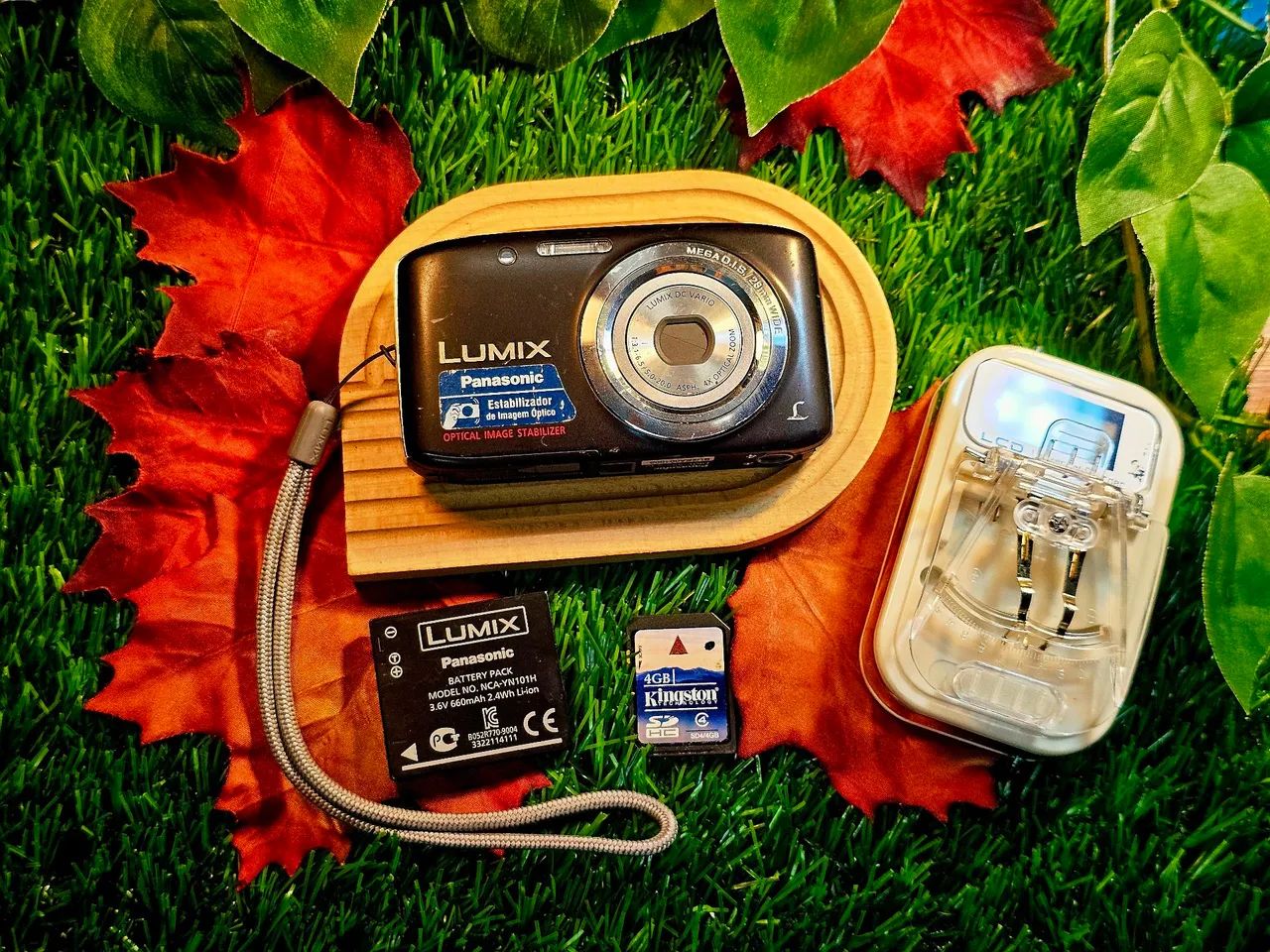 Camera panasonic lumix ls5 - Câmeras e Filmadoras - Conjunto