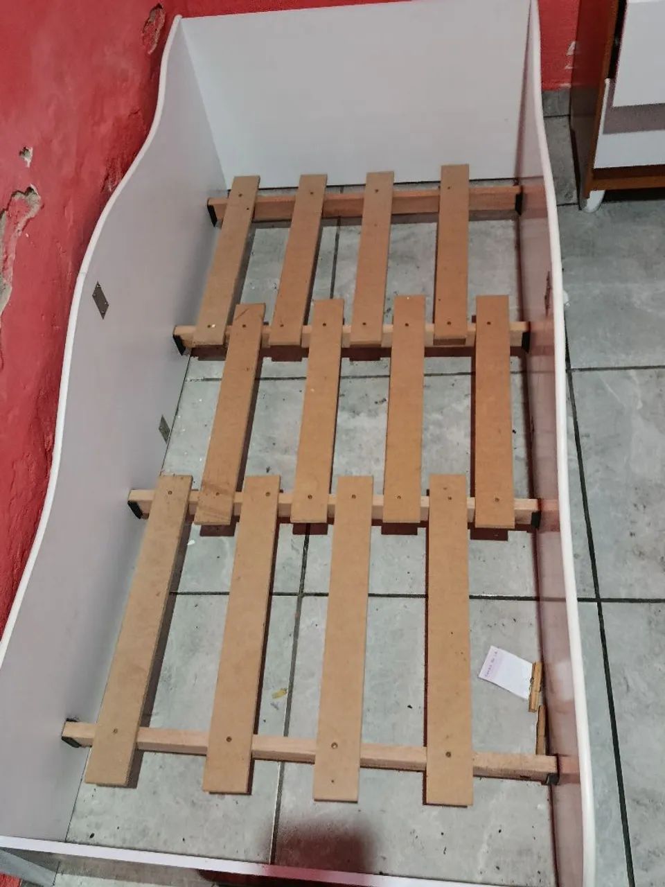 Cama infantil McQueen com colchão  - Foto 3