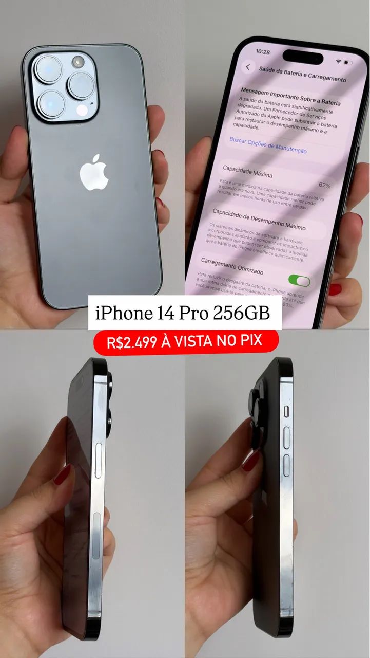iPhone 14 Pro 256GB - Celulares e Smartphones - Amambaí, Campo