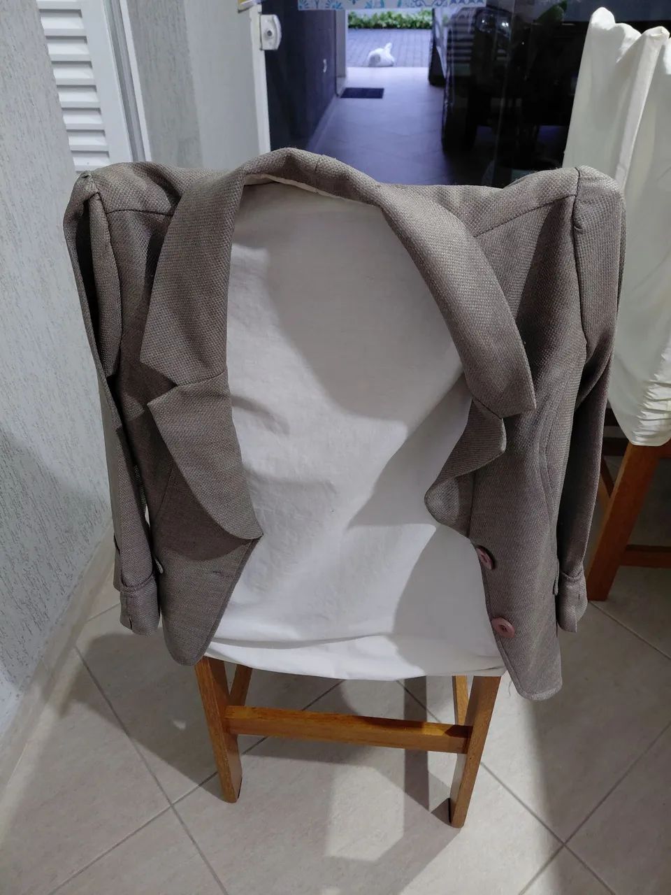 Blazer e calça lãzinha 