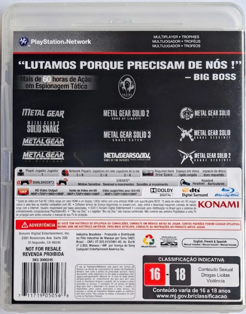 Metal Gear Solid The Legacy Collection - PS3 - Foto 2