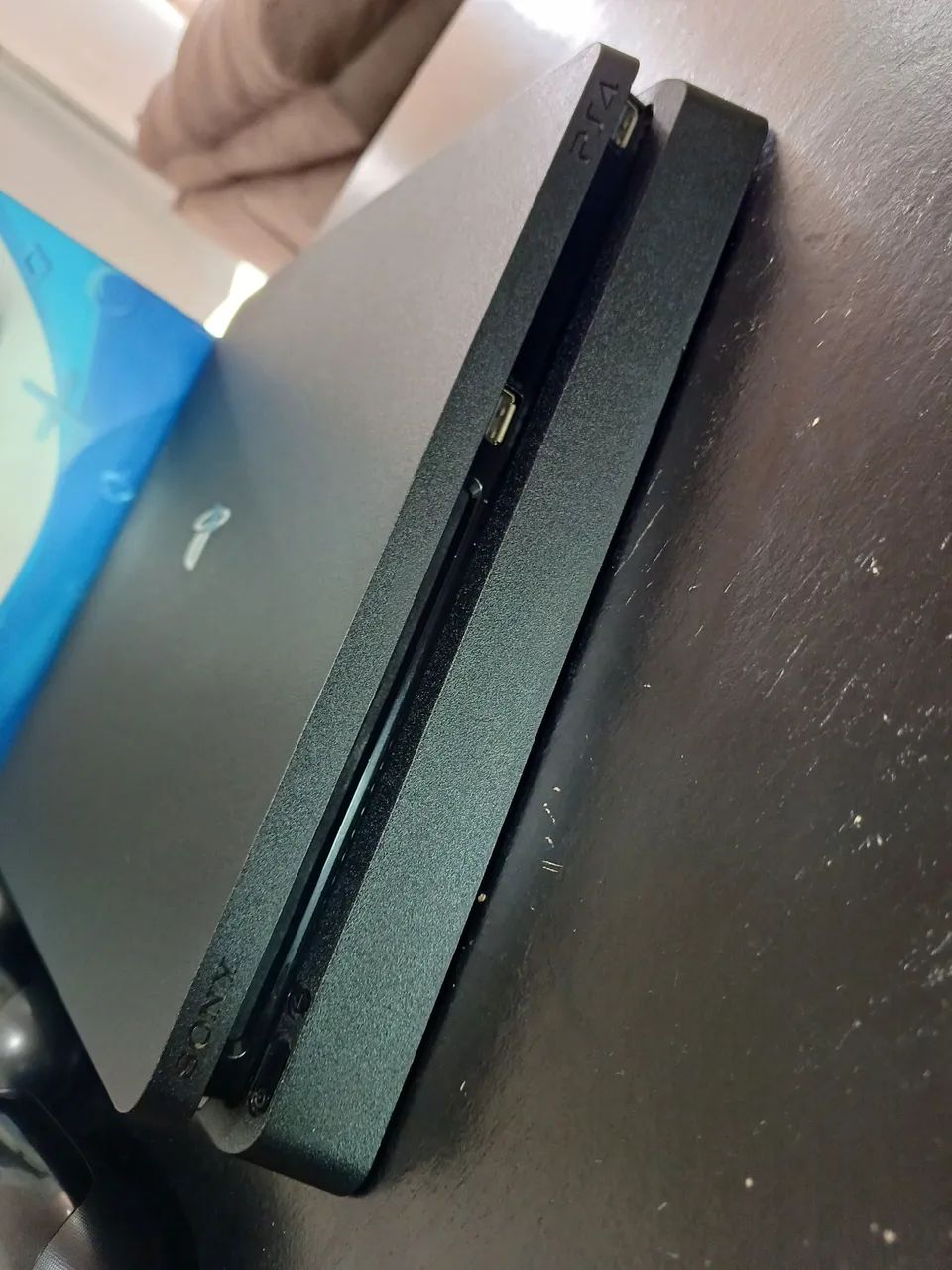 Ps4 slin 1TB Impecavel Zero + GTA 5 Midia Fisica  - Foto 6