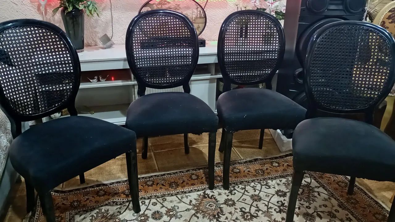 Cadeiras melhor com palhinha valor por unidade  - Foto 2