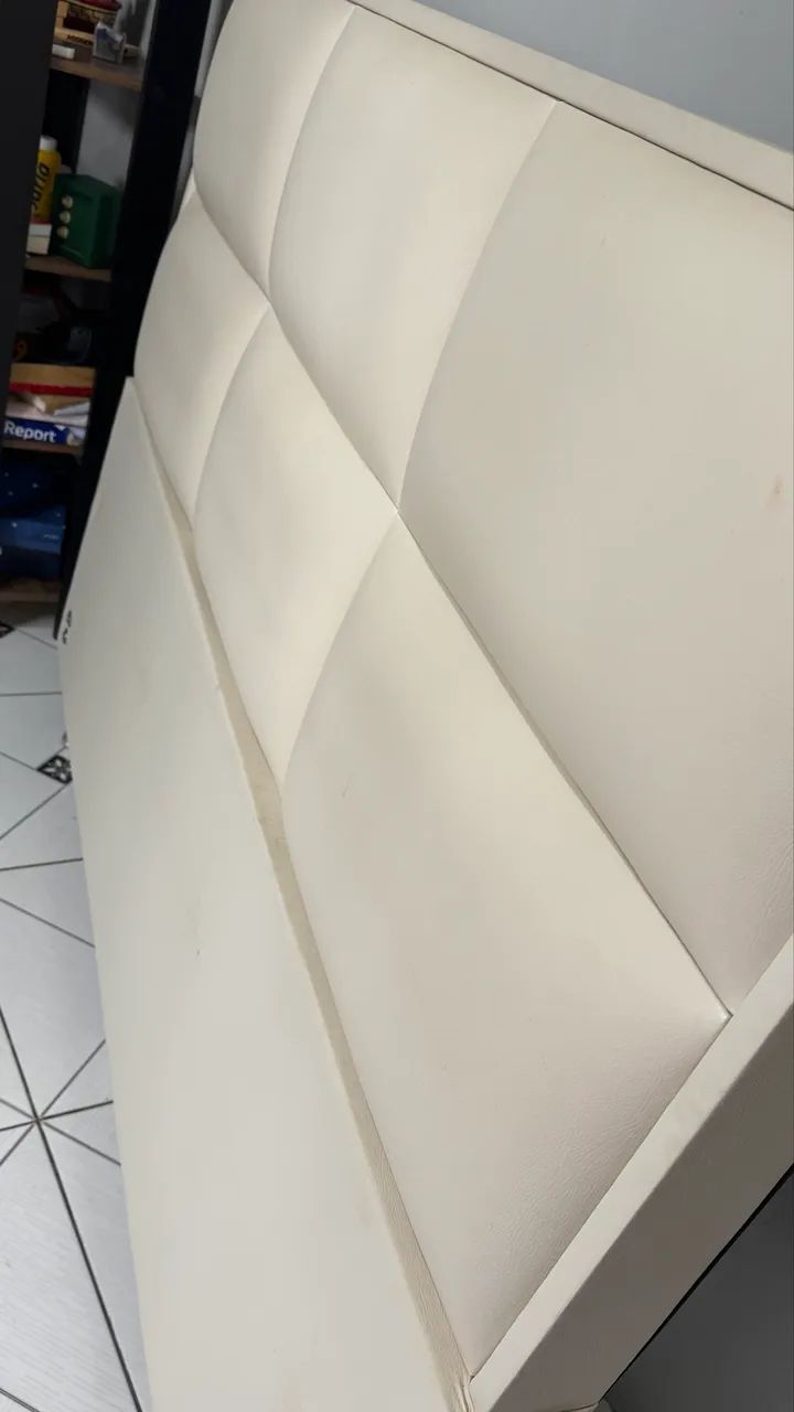 Vendo cabeceira de cama queen  - Foto 3