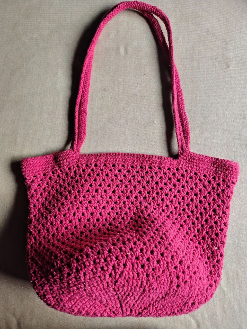 Bolsa Estrela em Crochê  - Foto 4