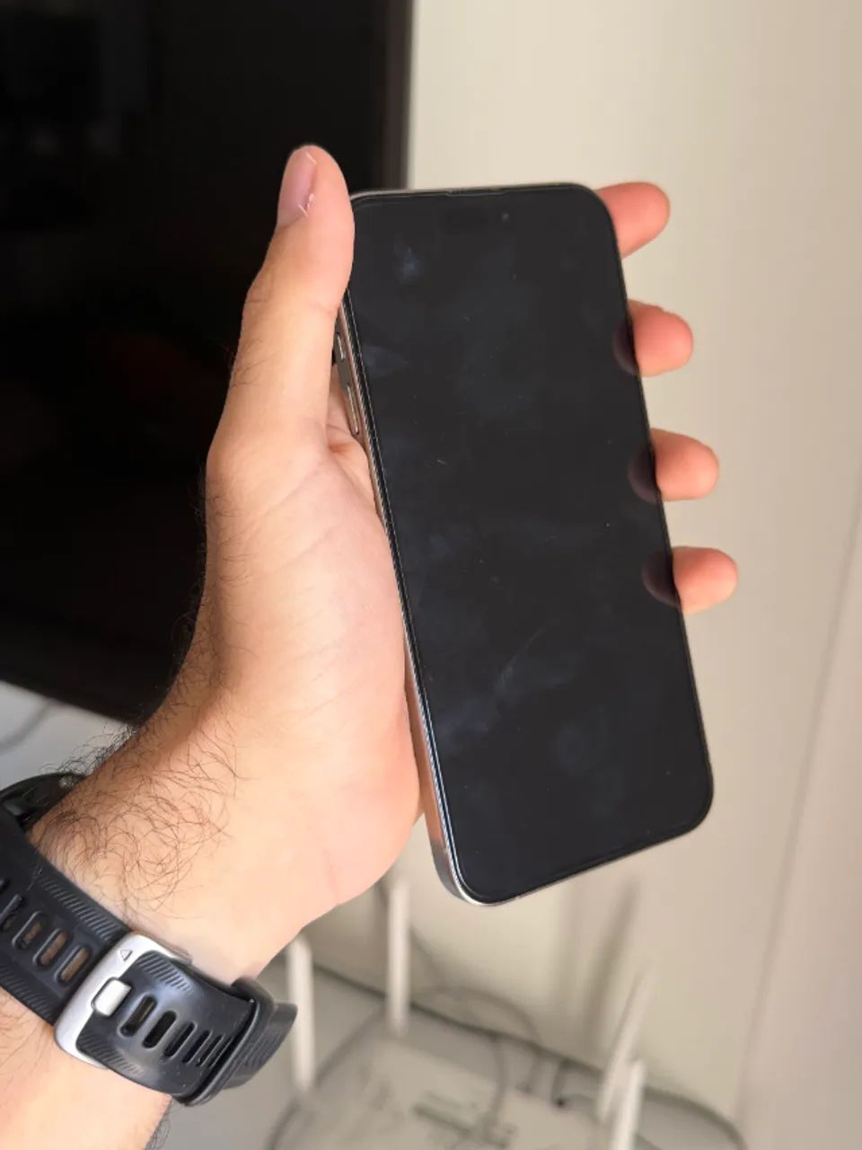 iPhone 15 Pro Max Titânio 256GB - 87% | Único Dono - Foto 5