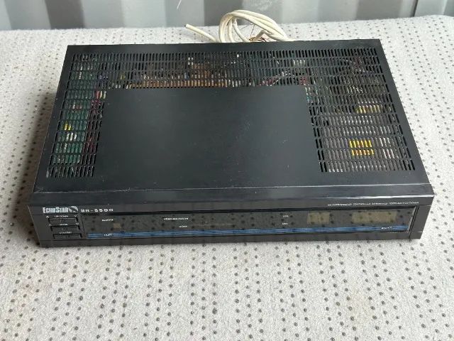 Receptor satélite analógio vintage Echostar SR-5500 - Foto 3
