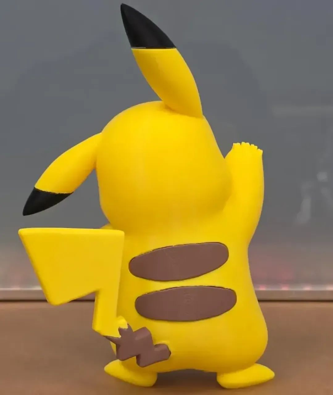 Boneco Pikachu 3d Colecionável Geek Decoração Presente - Foto 2
