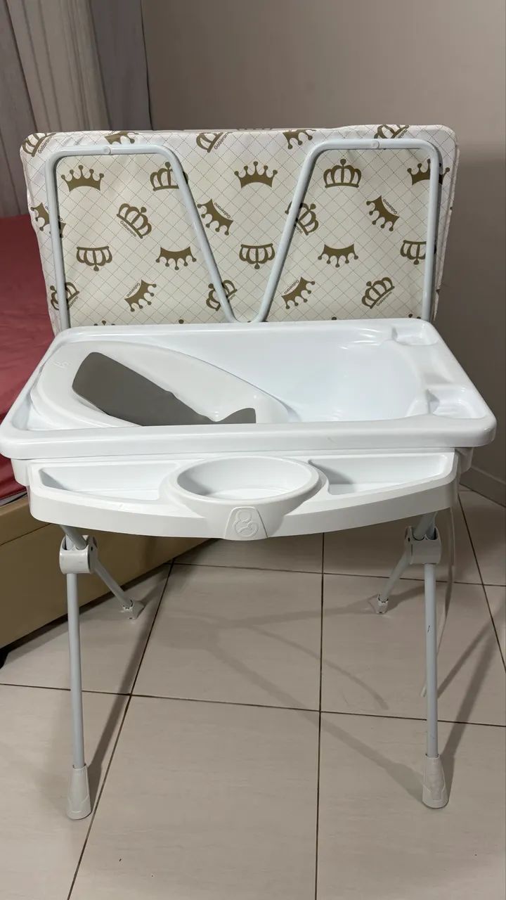 Banheira Galzerano com Trocador - Compacta e Dobrável