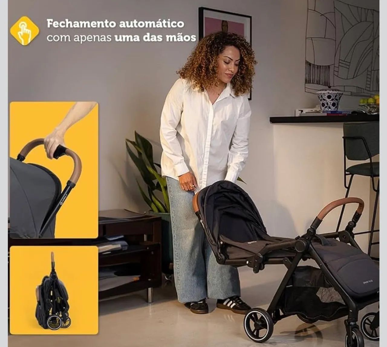 Carrinho de Bebê Safety Spark Splus - Foto 5