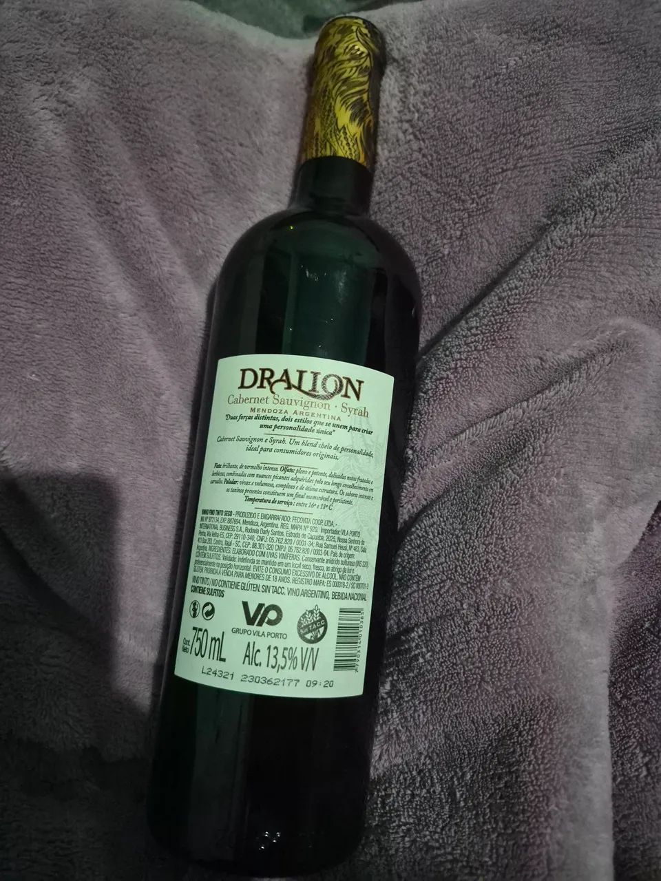 Dralion Gran Reserva Cabernet Syrah - Safra 2020! - Foto 2