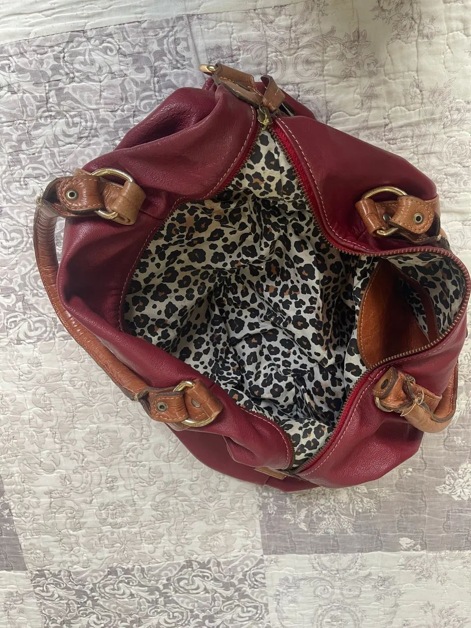 Bolsa  Mr cat Couro - Foto 3