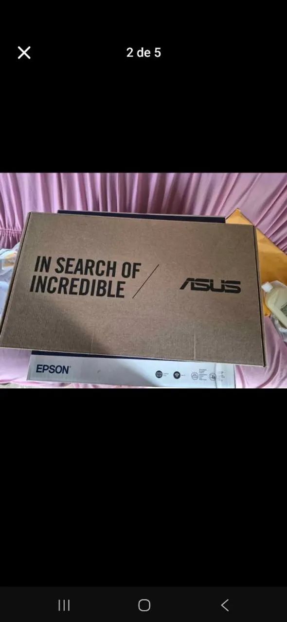 Notebook novo Asus