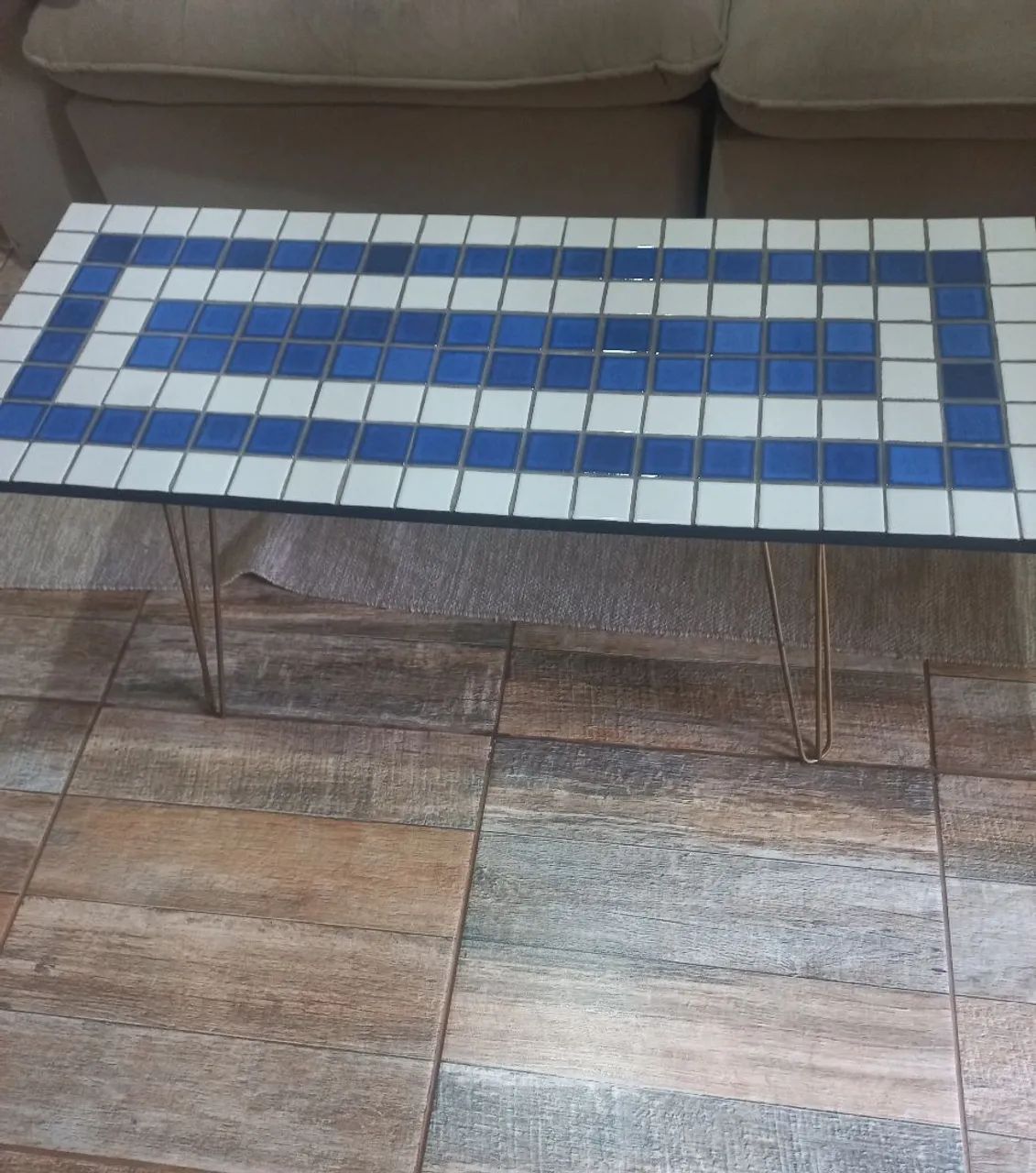 Mesa de centro mosaico - Foto 2
