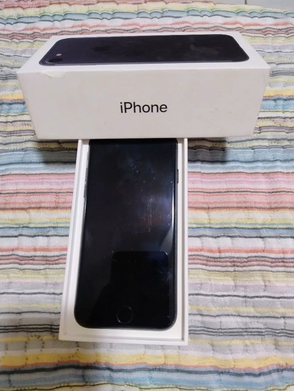 iPhone 7 funcionando para retirar pecas 128gb