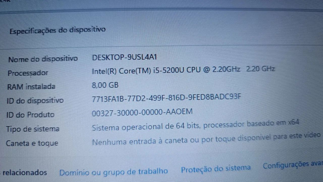 Notebook Samsung CORE i5 RAM 8GB SSD 256 GB  - Foto 5