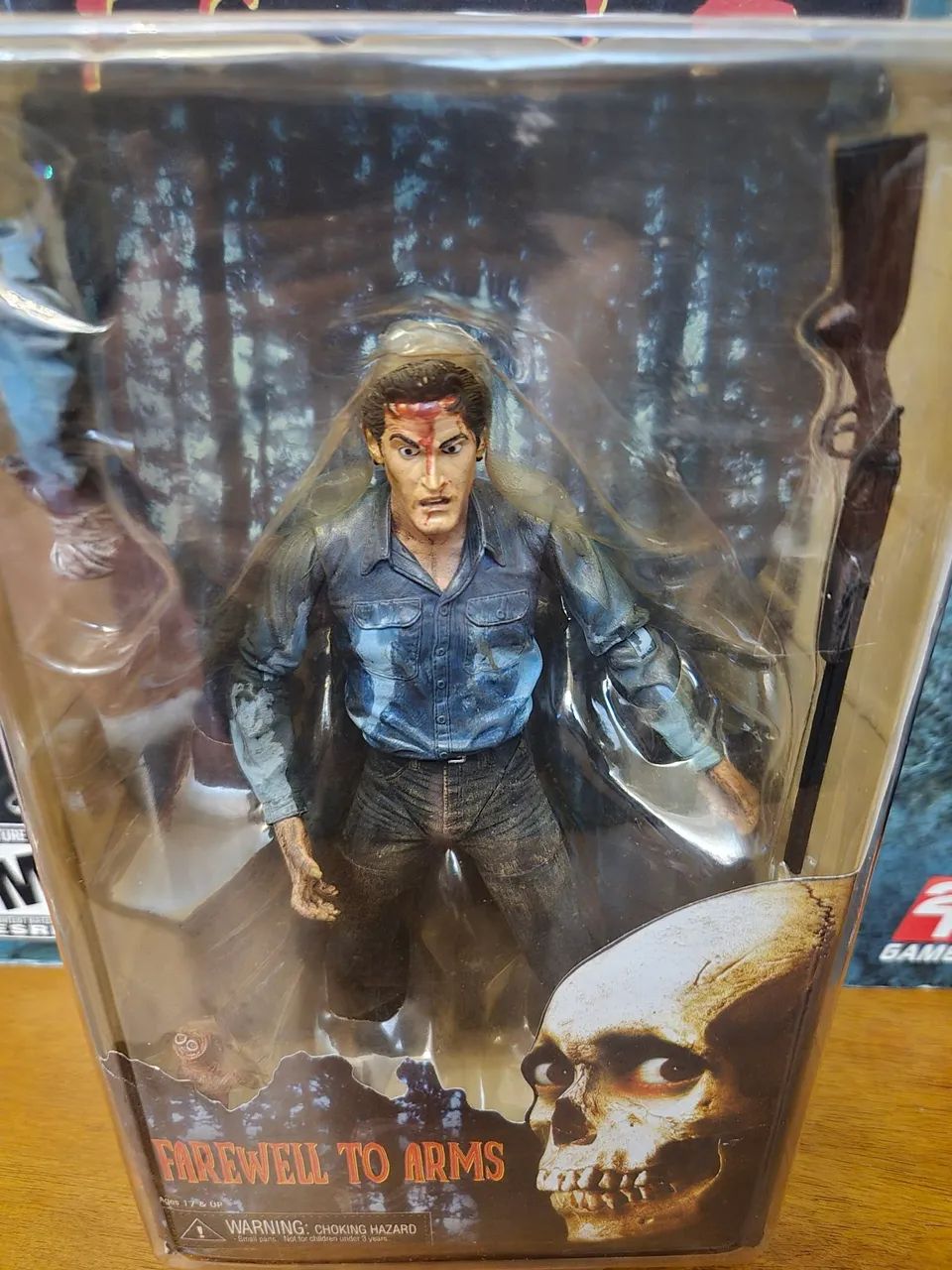 Figura Ash Williams Evil dead 2 NECA original completa! - Peças e