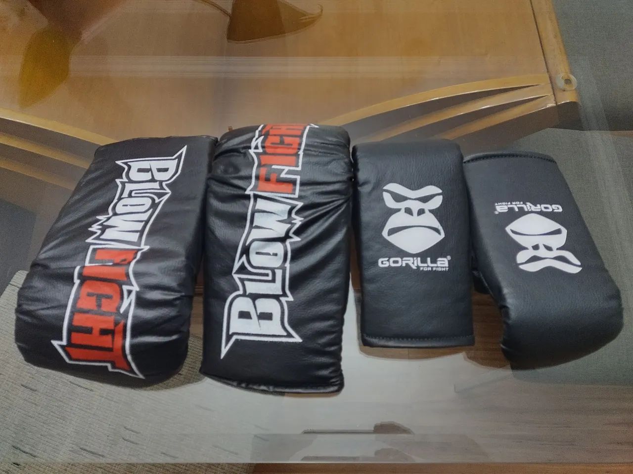 Par de luvas de muay thai - Foto 3