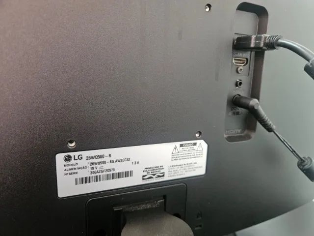 monitor LG 26 polegadas ultrawide 26WQ500-B - Foto 2