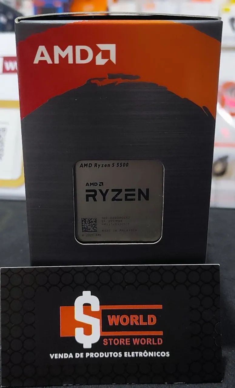 Processador AMD RYZEN 5 5500 - Store World  - Foto 2