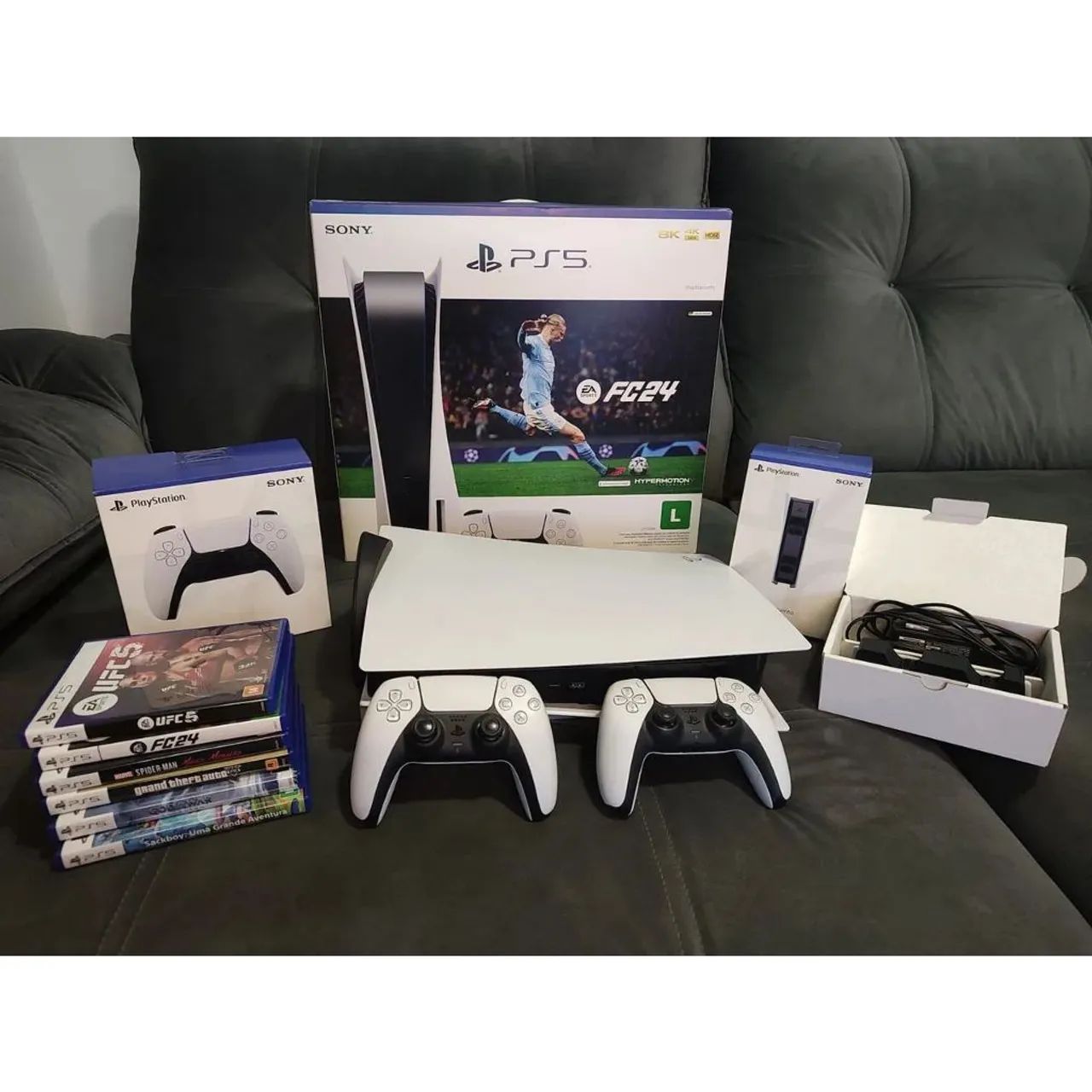 PS5 1T Com jogos  - Foto 2