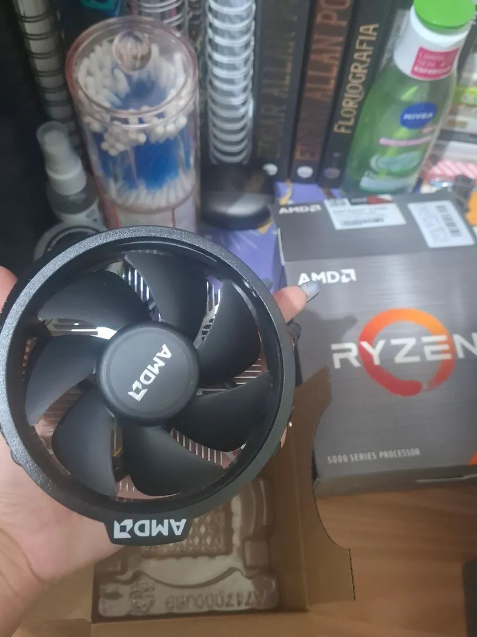 Cooler Amd Wraith Stealth Original - Amd4 e Amd5 - 65w S/led