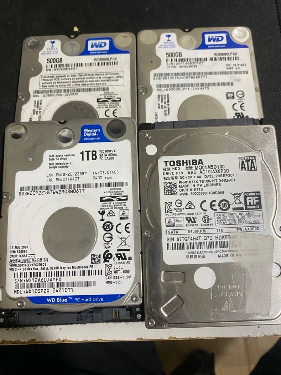 HDs 1T 