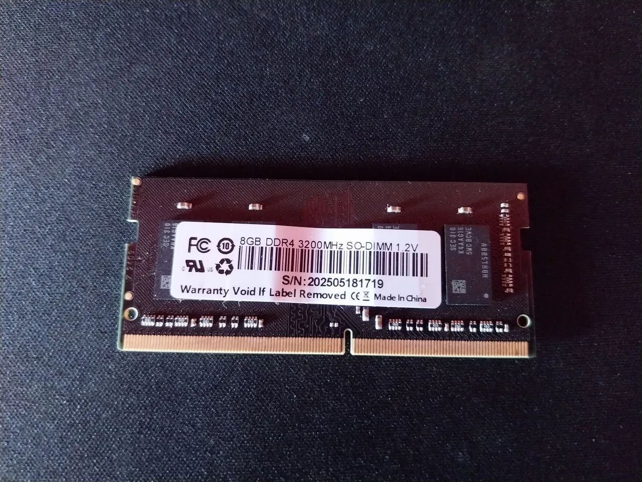 Memoria ram 8gb
