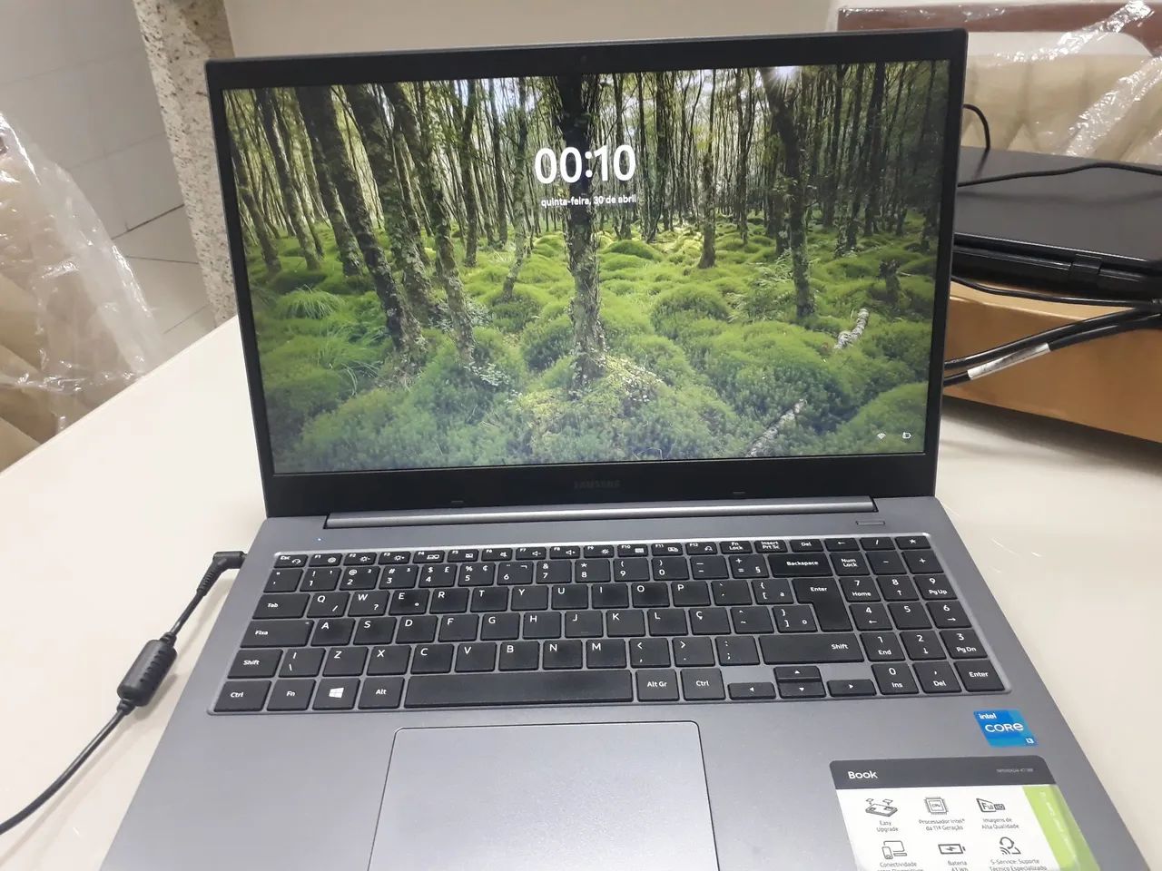 Notebook Samsung Book I3 Cinza Chumbo - Foto 5