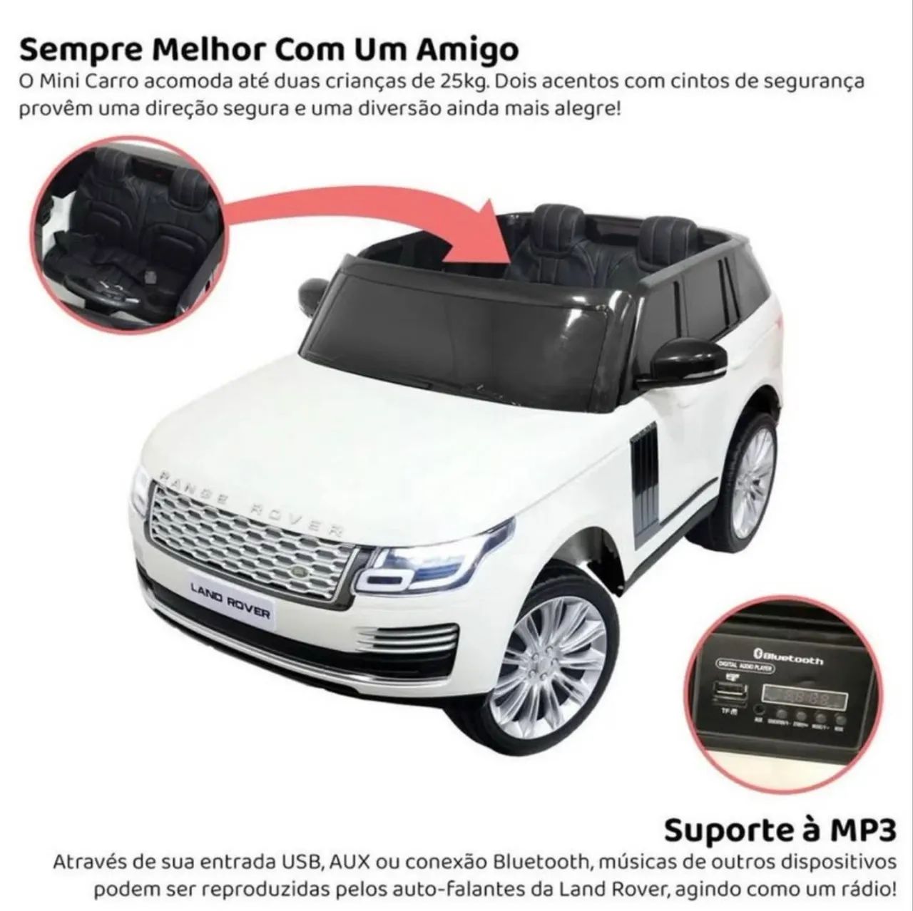 Carro elétrico infantil  - Foto 5