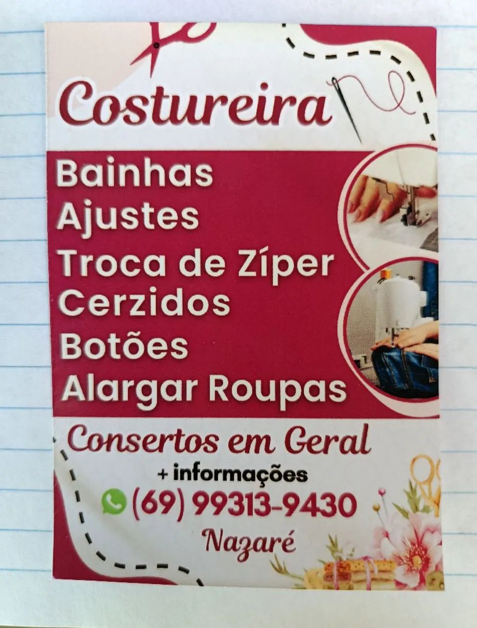 Consertos e ajustes de roupa ?