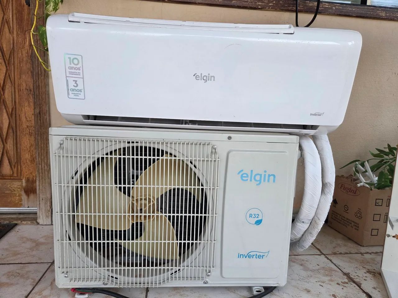 Ar condicionado Elgin 9000 btu - quente frio