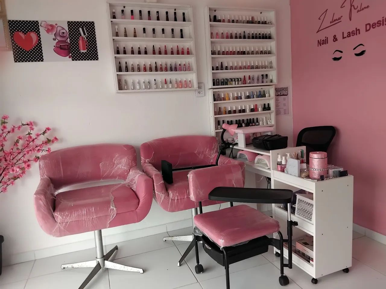 Materiais de manicure 