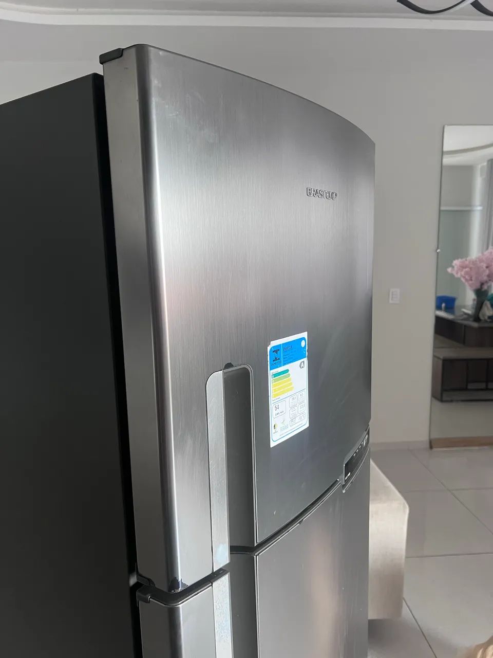 Geladeira inox Brastemp 375L  - Foto 3