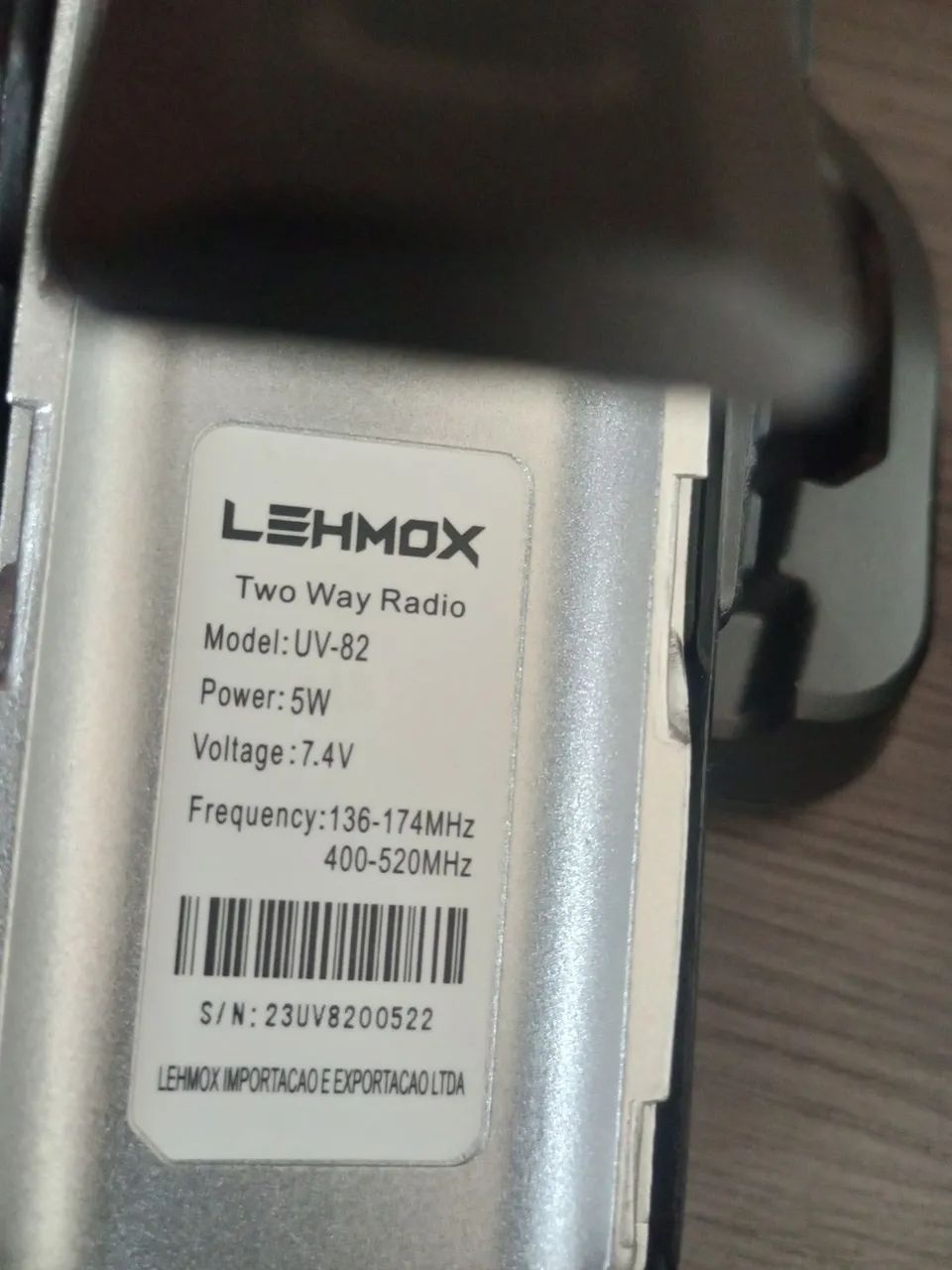 HT dual Band VHF/UHF ( 3 aparelhos) rádio comunicador  - Foto 3