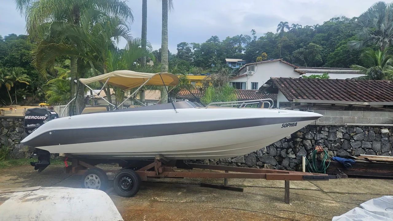 Lancha 21'Mercury 115hp - Foto 13