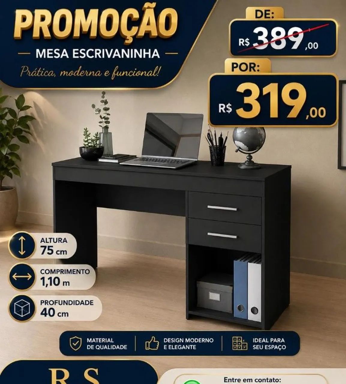 Mesa escrivaninha 