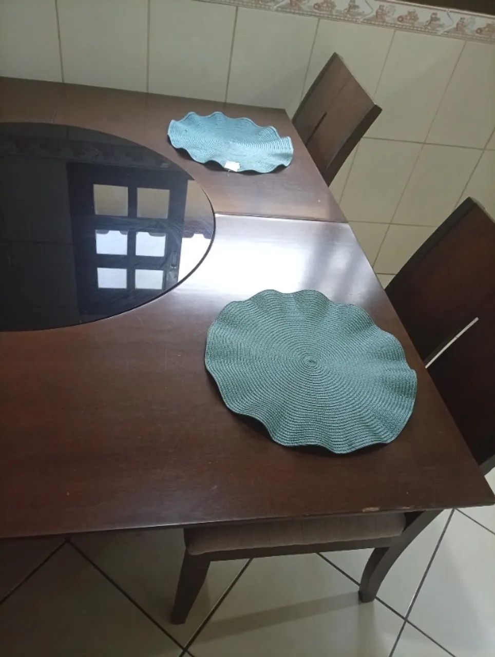 Mesa de jantar rotatória  - Foto 2