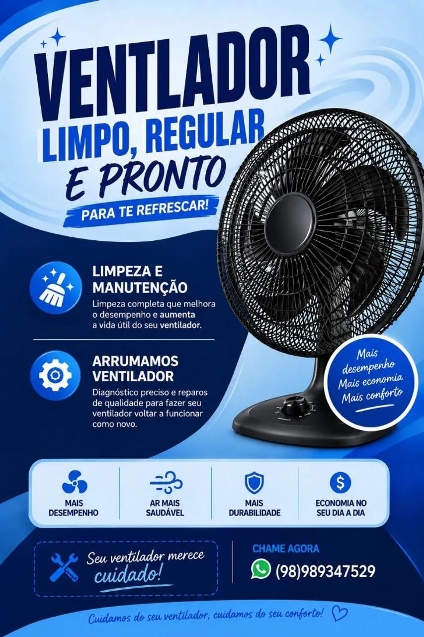 Conserto de ventilador