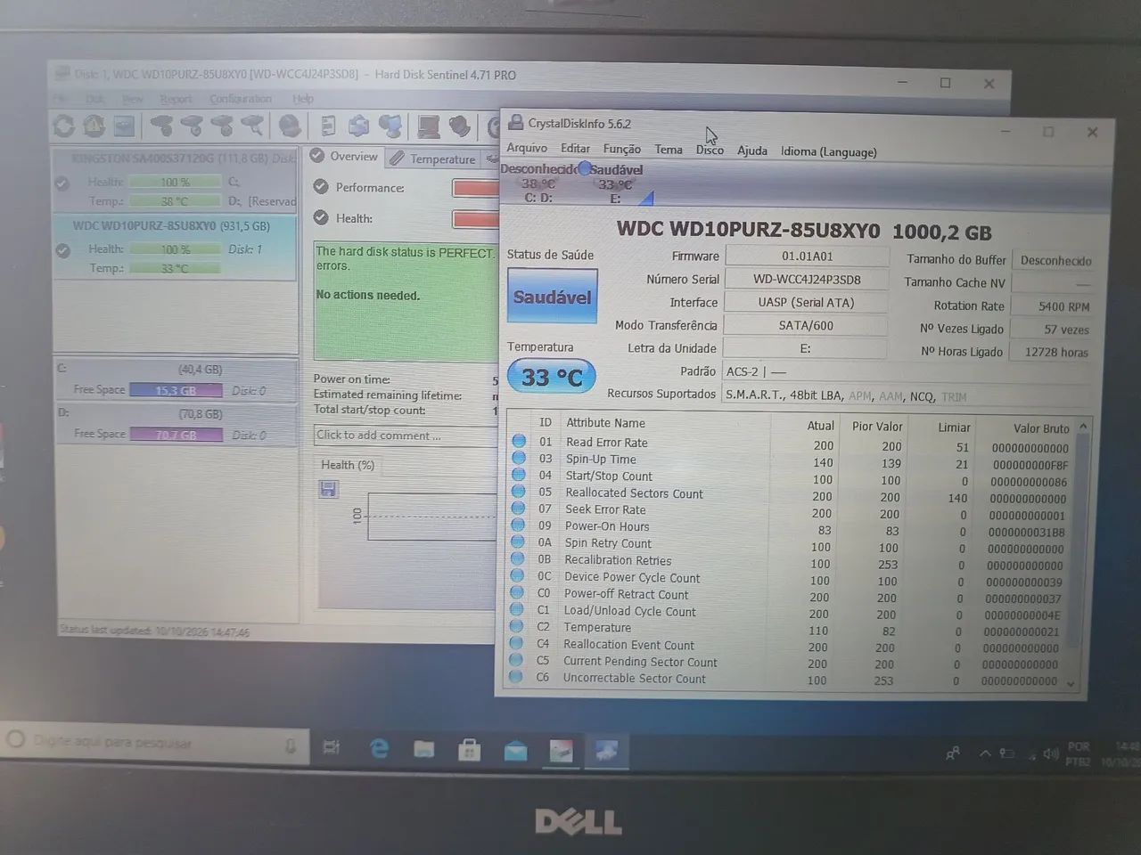1TB Purple cftv nvr dvr cpu  - Foto 3