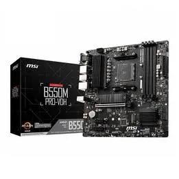 Placa-Mãe MSI B550M Pro-VDH, AMD AM4, mATX, 12x 52,23