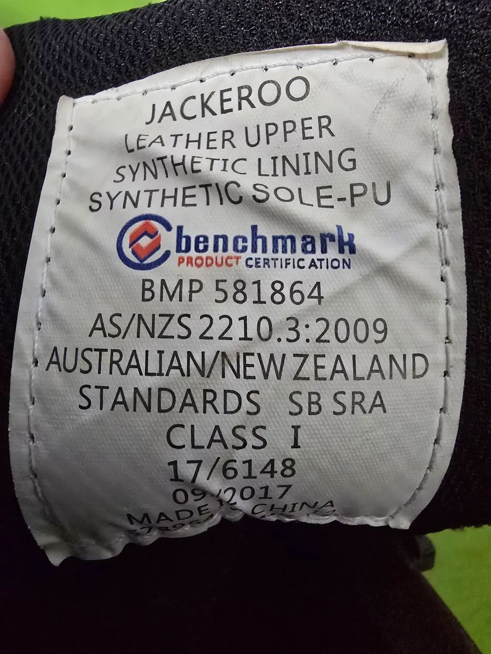 Bota Jackeroo n°46 com bico de ferro anti esmagamento - Foto 4