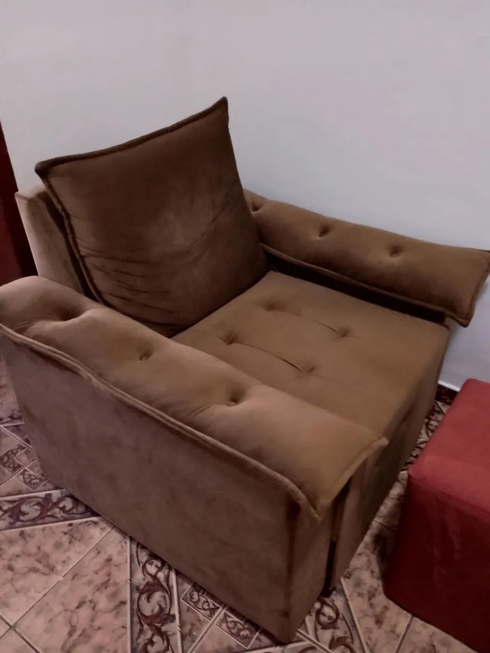 Poltrona + puff - Foto 2