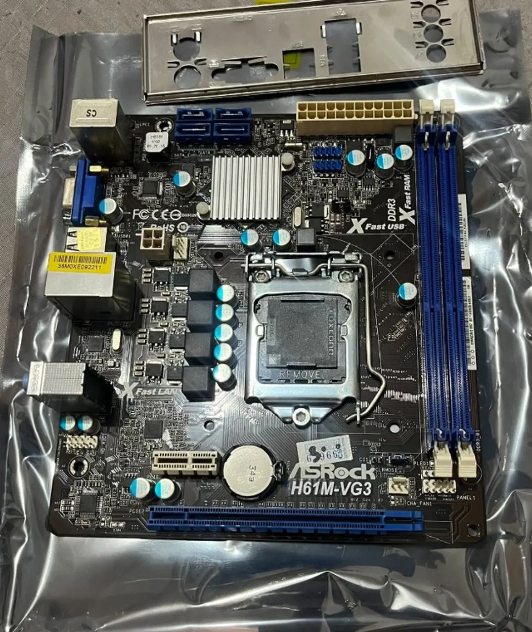 Placa mãe Asrock H61M-VG3