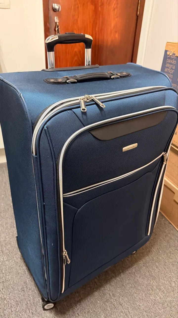 Mala Samsonite Premium - Usada apenas 1 vez - Metade do preço da loja!