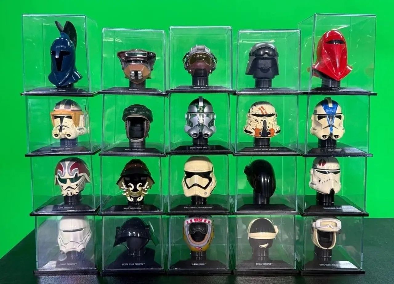 Coleção capacetes Star Wars 