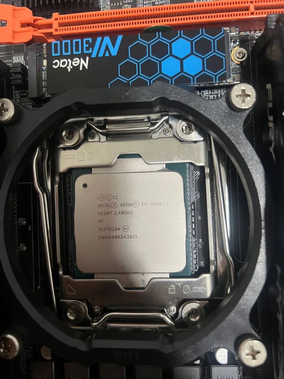 Kit placa mãe com processador xeon  - Foto 2