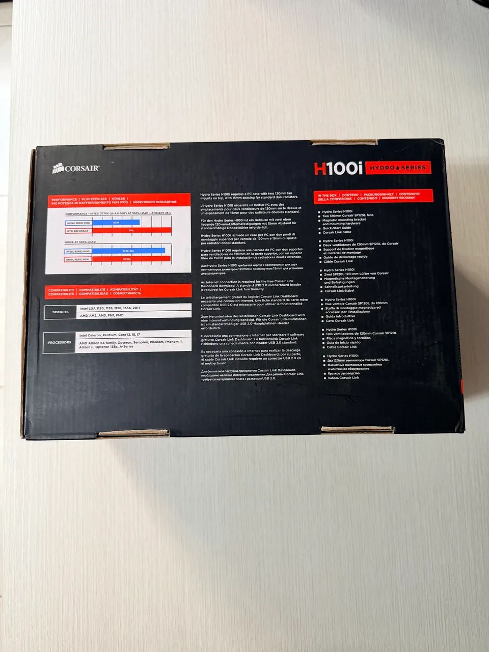 Water Cooler Corsair H100i - Foto 2
