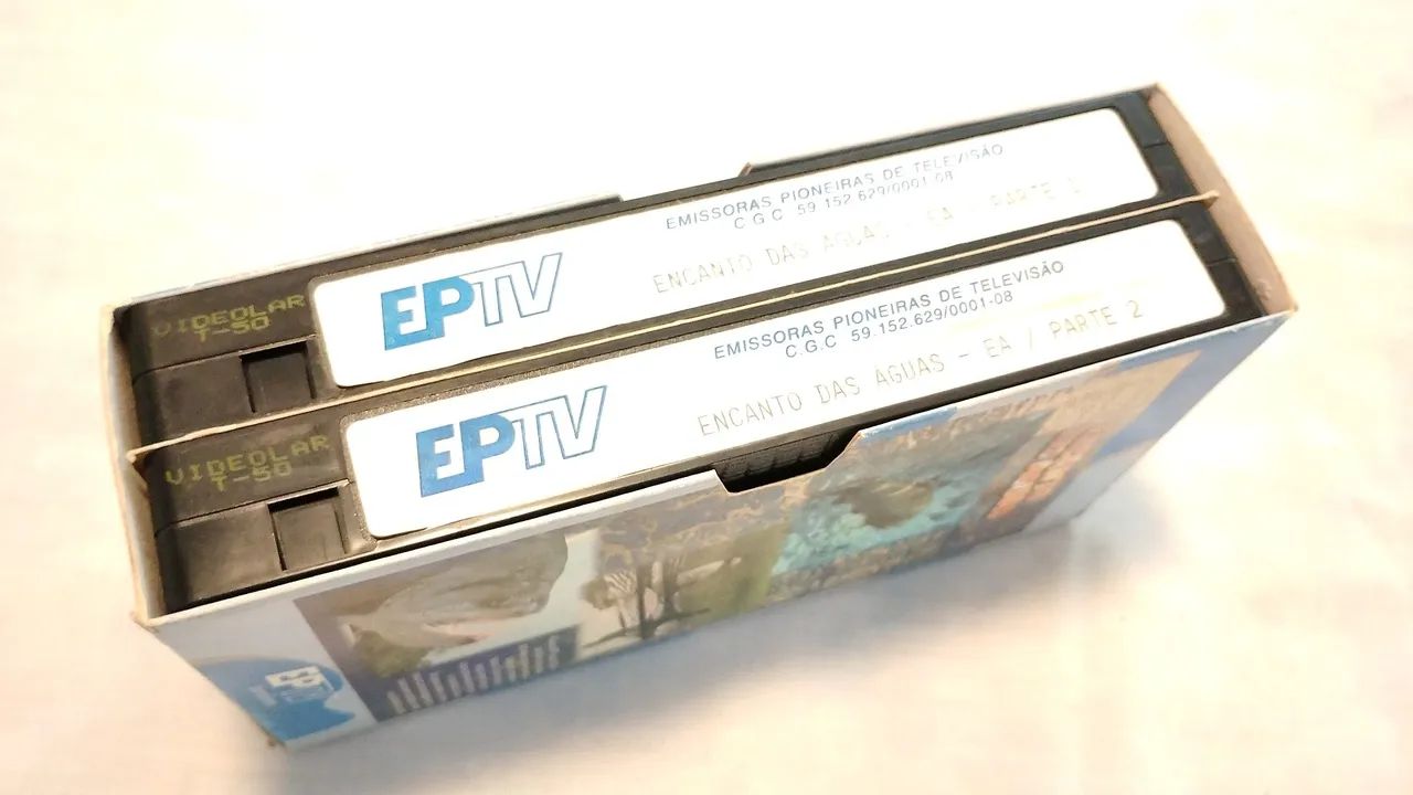 EPTV Encontro das águas VHS antigo - Foto 3
