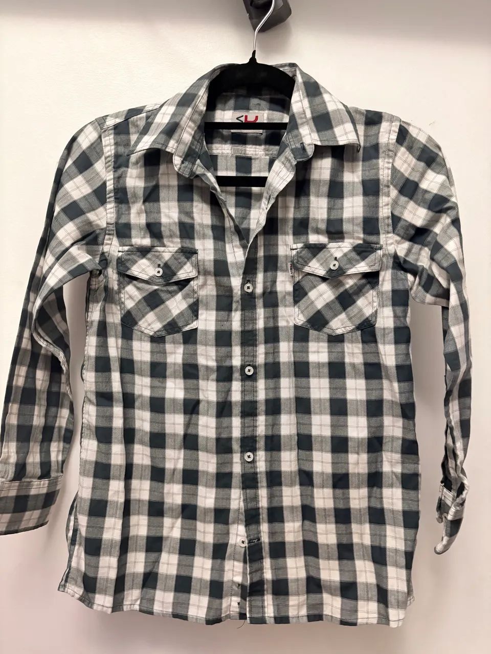 Camisa xadrez infantil